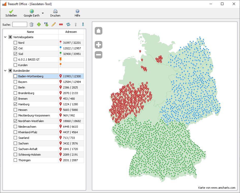 Geodata preview
